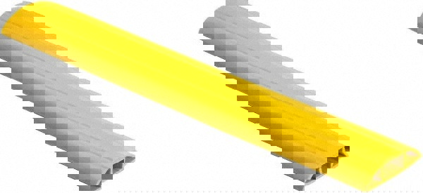 Floor Cable Cover: Polyvinylchloride, 1 Channel, 1-1/4